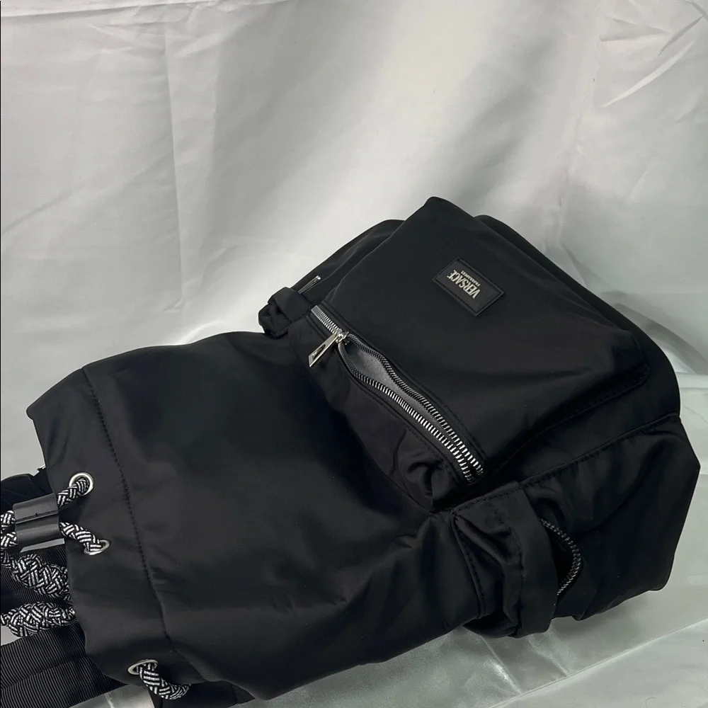 Versace Black Drawstring Backpack - Picture 5 of 16